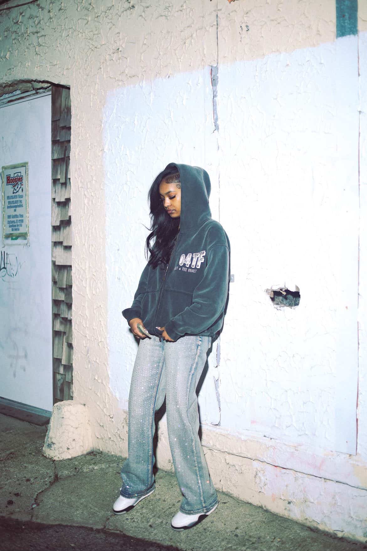 Grey (black ) 04TF “23” Hoodie